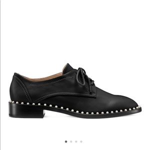 Stuart Weitzman oxfords with pearl